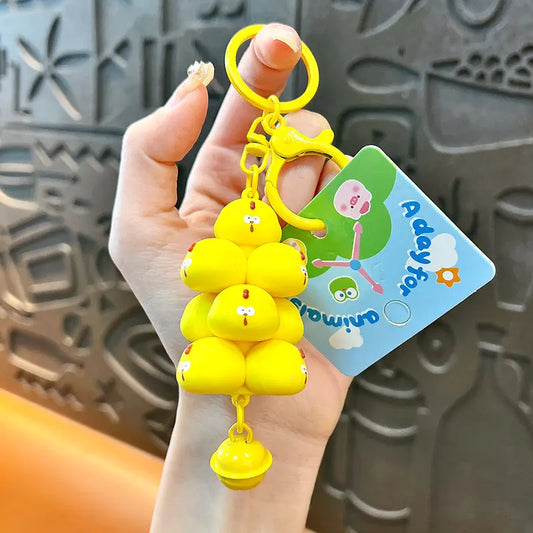 Cute Pet Paradise Keychain Pendant