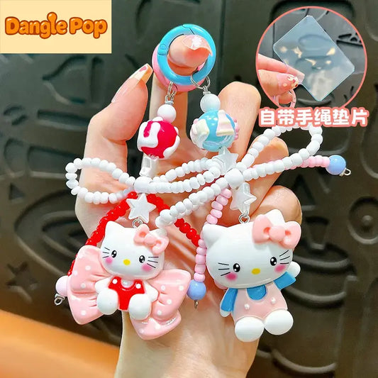 Bow Cat Keychain Pendant