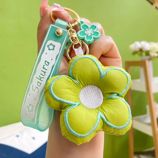 Cute Flower Keychain Pendant