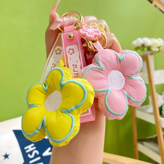 Cute Flower Keychain Pendant