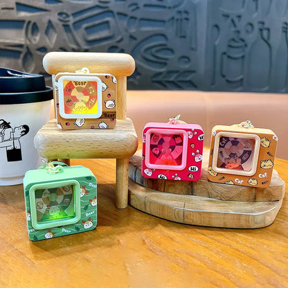 Animal Luminous Turntable Keychain Pendant