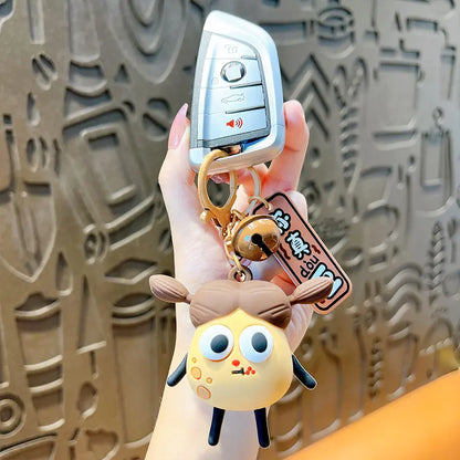 Stress Relief Potato Keychain Pendant