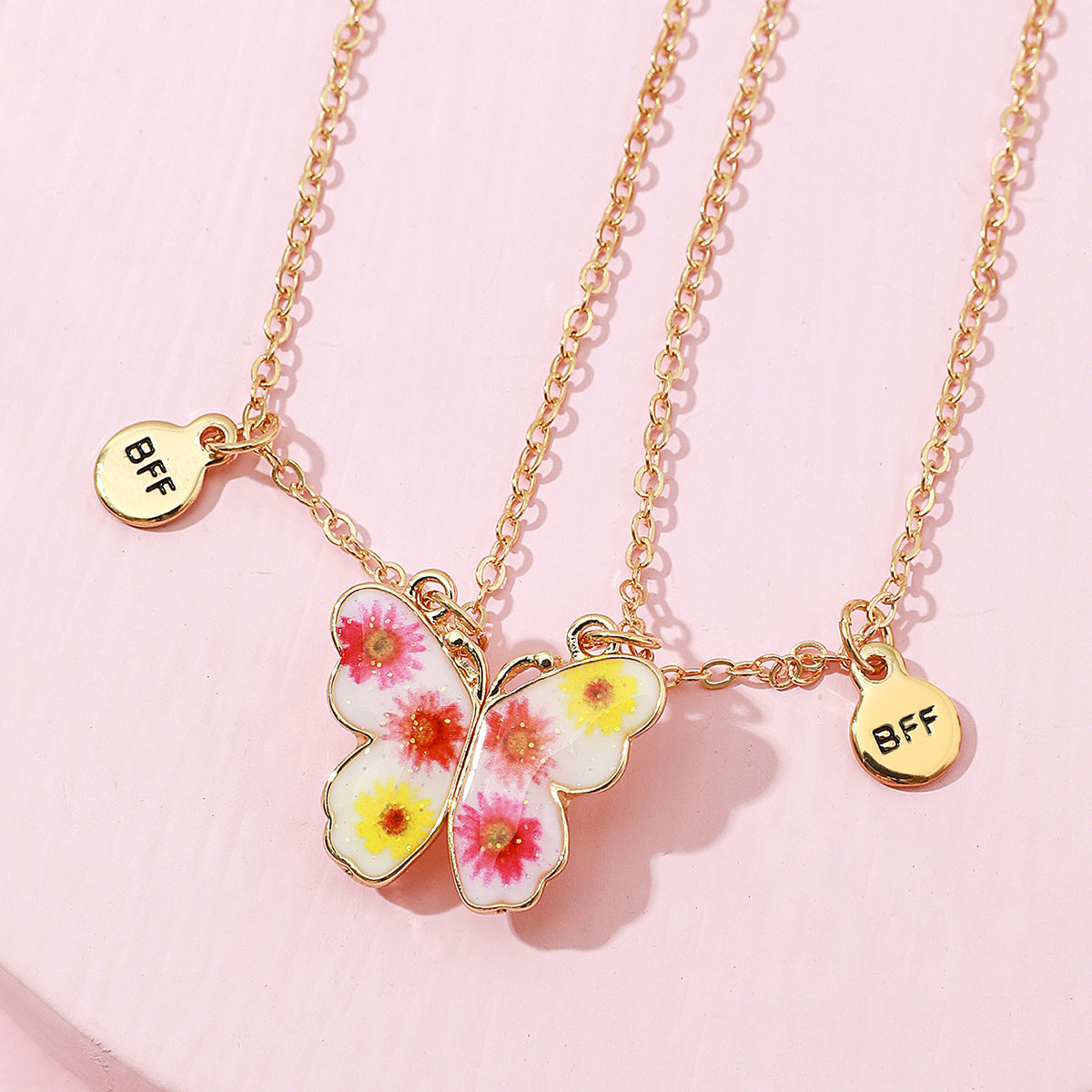 Magnetic Good Friend Necklace Pendant