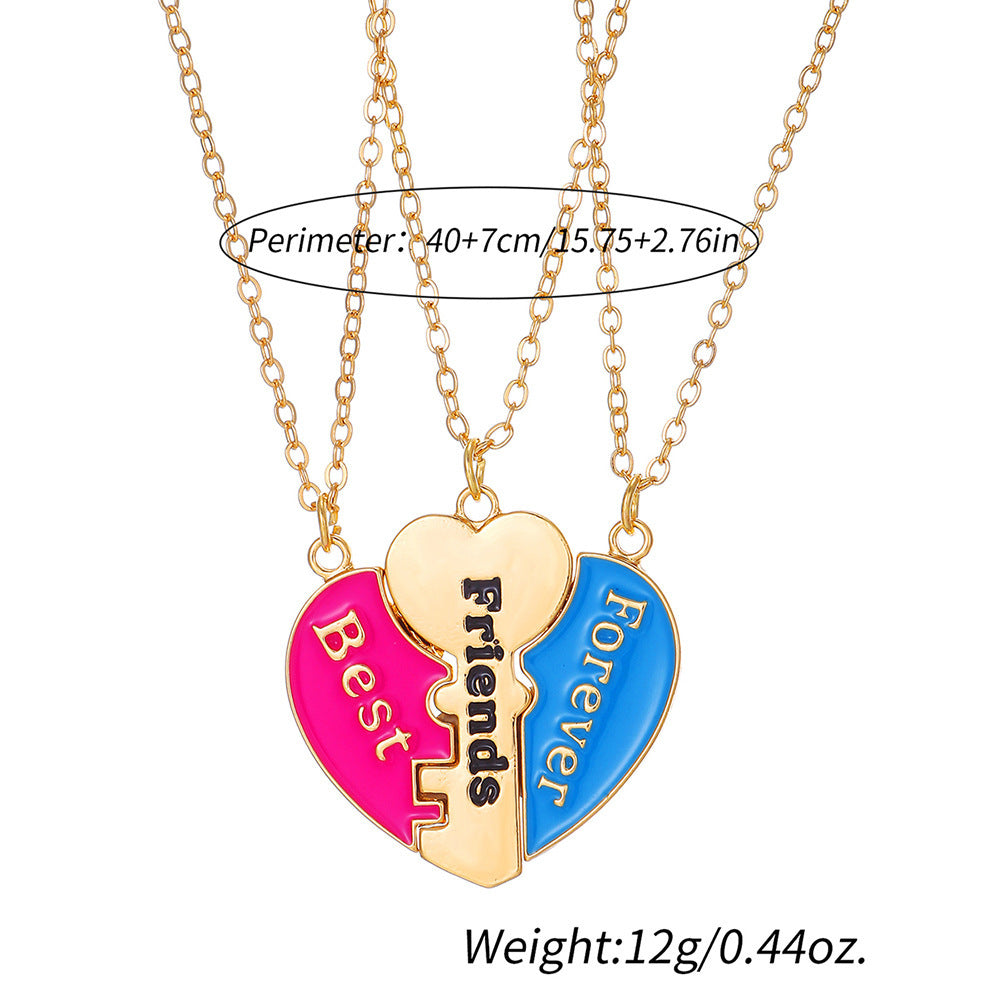 Magnetic Good Friend Necklace Pendant